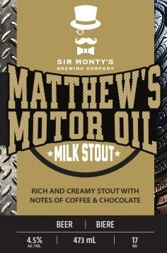Matthew's Motor Oil Milk Stout