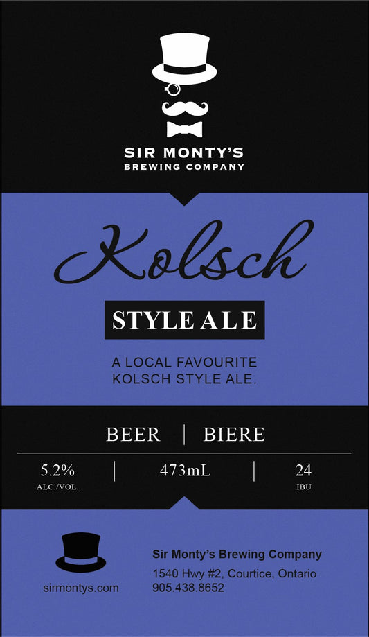 Sir Monty's Kolsch Ale