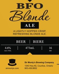 Sir Monty's BFO Blonde