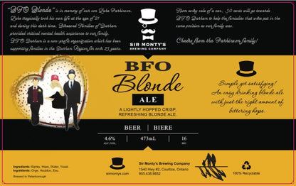 Sir Monty's BFO Blonde